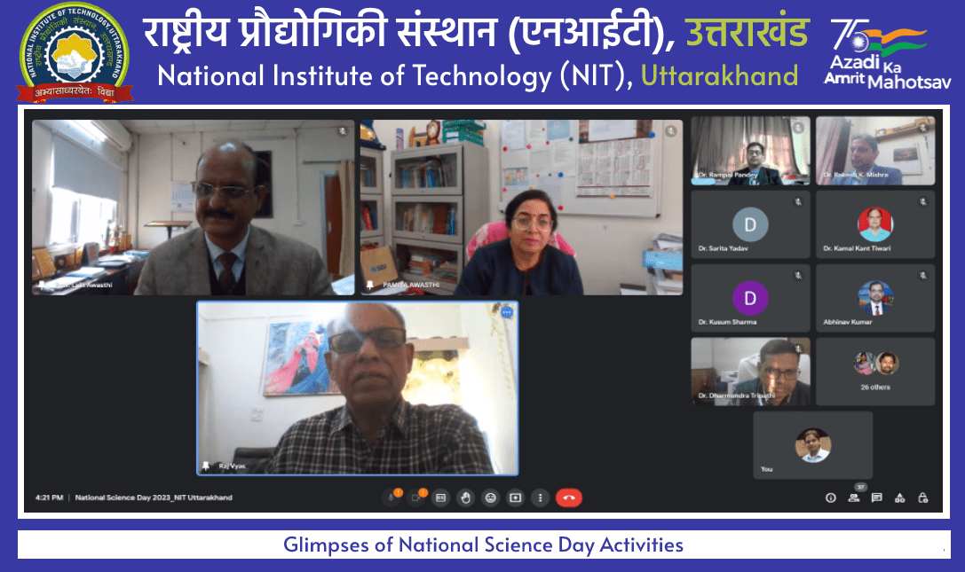 Glimpses of National Science Day activities