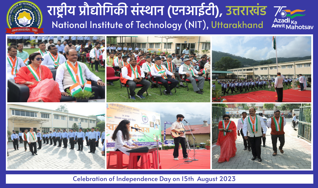 Celebration of Independence Day on 15th  August 2023