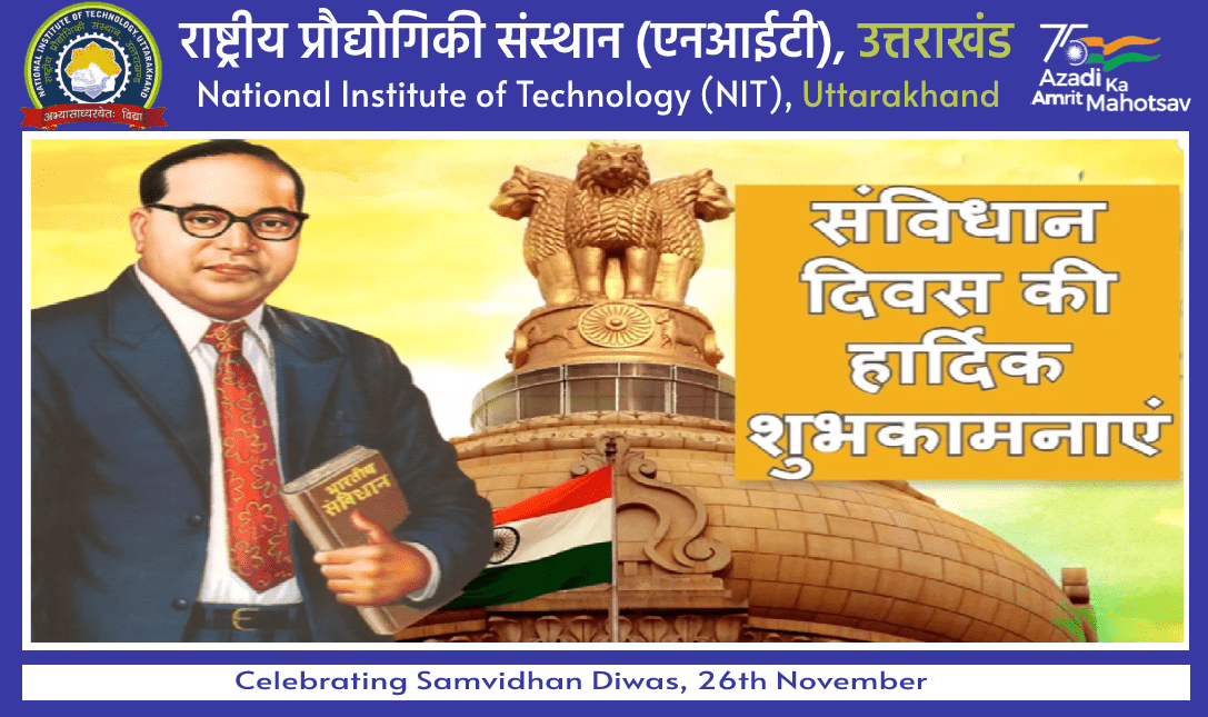 Celebrating Samvidhan Diwas, 26th November